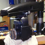 Mounting the carriage and motor