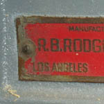 Jointer badge after restoration